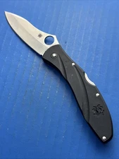 Spyderco Knives Centofante 3 Lockback Black FRN VG-10 Steel Seki Japan
