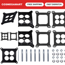 12 Ported Phenolic Carburetor Spacer For Holley 4150 - Performance Upgrade