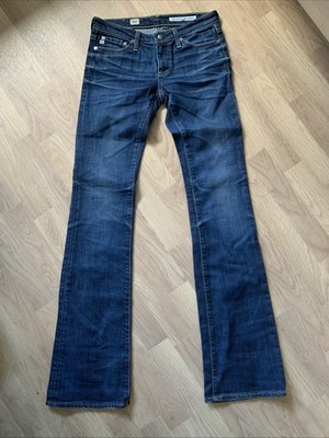 Adriano Goldschmied Jeans 25 Bootcut Blau Stretch Denim Damen Distressed Angel