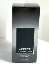New Box Bath & Body Works Mens Collection LEGEND Cologne Spray 3.4 oz Retired