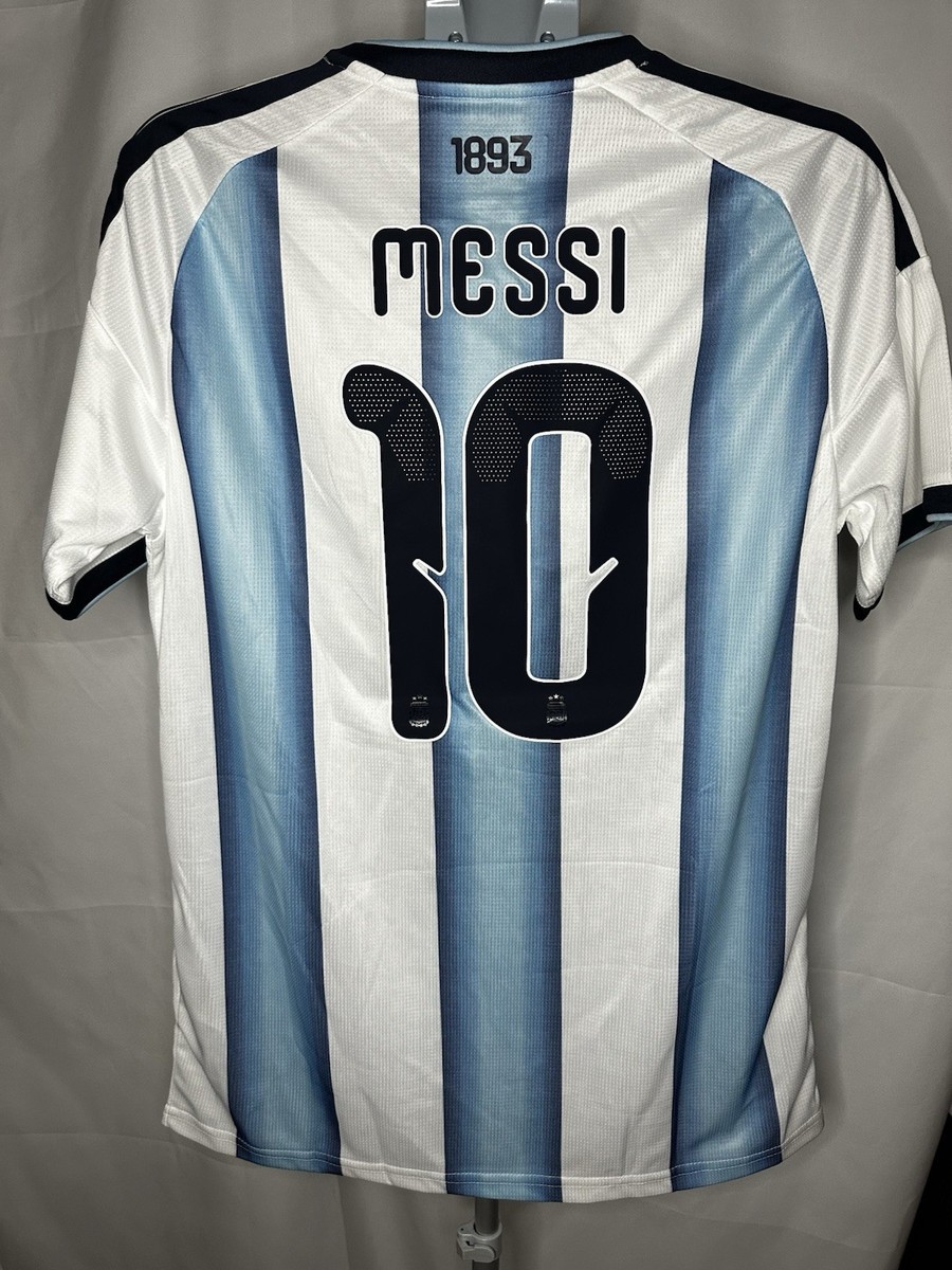 adidas Argentina Messi #10 FIFA World Cup 2022 Soccer Jersey XL