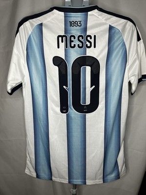adidas Argentina Messi #10 FIFA World Cup 2022 Soccer Jersey XL