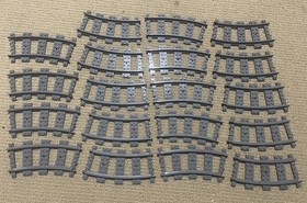 LEGO City Train Track Lot (Straight, Curved, Flex and Switch) 7499 60205 7895
