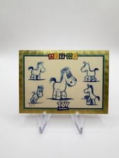 Marketplace image: Art Of Toy Story Buttercup 1/1 Superfractor 2025 Topps 30 Years Of Toy Story