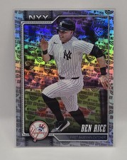 2026 Topps Series 1 Celebration Ben Rice Opening Day Foil New York Yankees 🔥