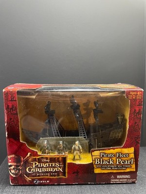 Vintage 2007 Pirates Of The Caribbean Zizzle Fleet Black PEARL NEW