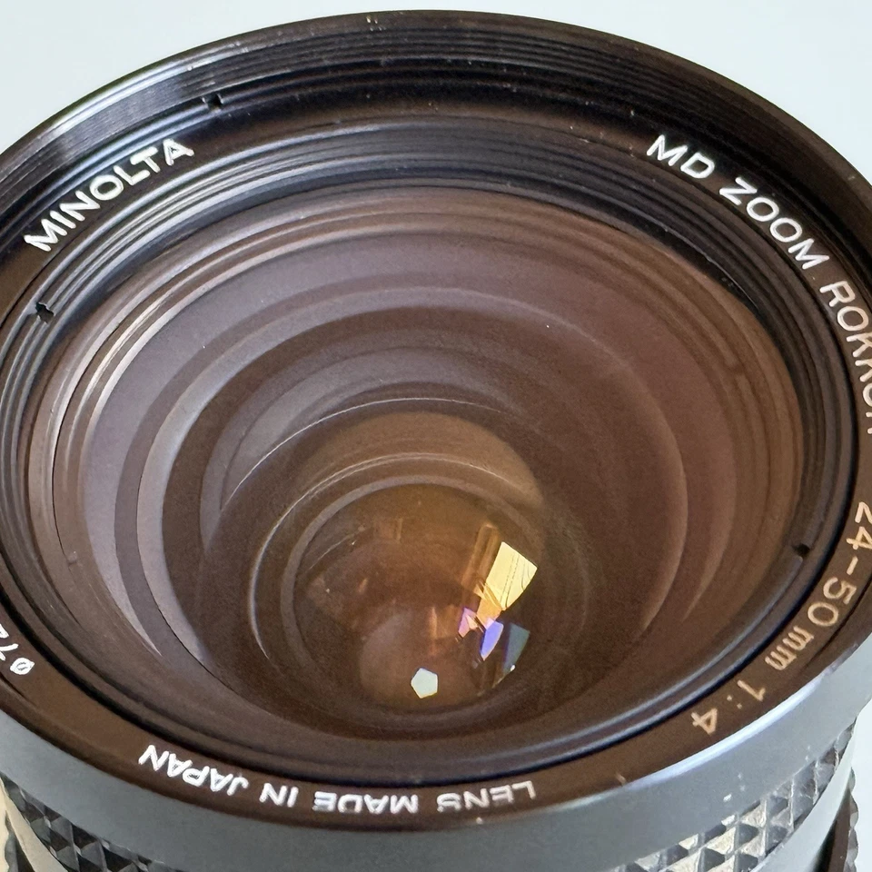 [Exc+3] Minolta New MD NMD 24-50mm f/4 Wide Angle Zoom Lens From JAPAN - Image 4 of 4