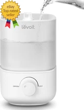 Top Fill Humidifiers for Bedroom 2.5L Tank for Large Room Easy to Fill & Clean 2