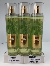 BATH  BODY WORKS  3 PACK  WAIKIKI BEACH COCONUT FINE FRAGRANCE MIST SPRAY 8.OZ