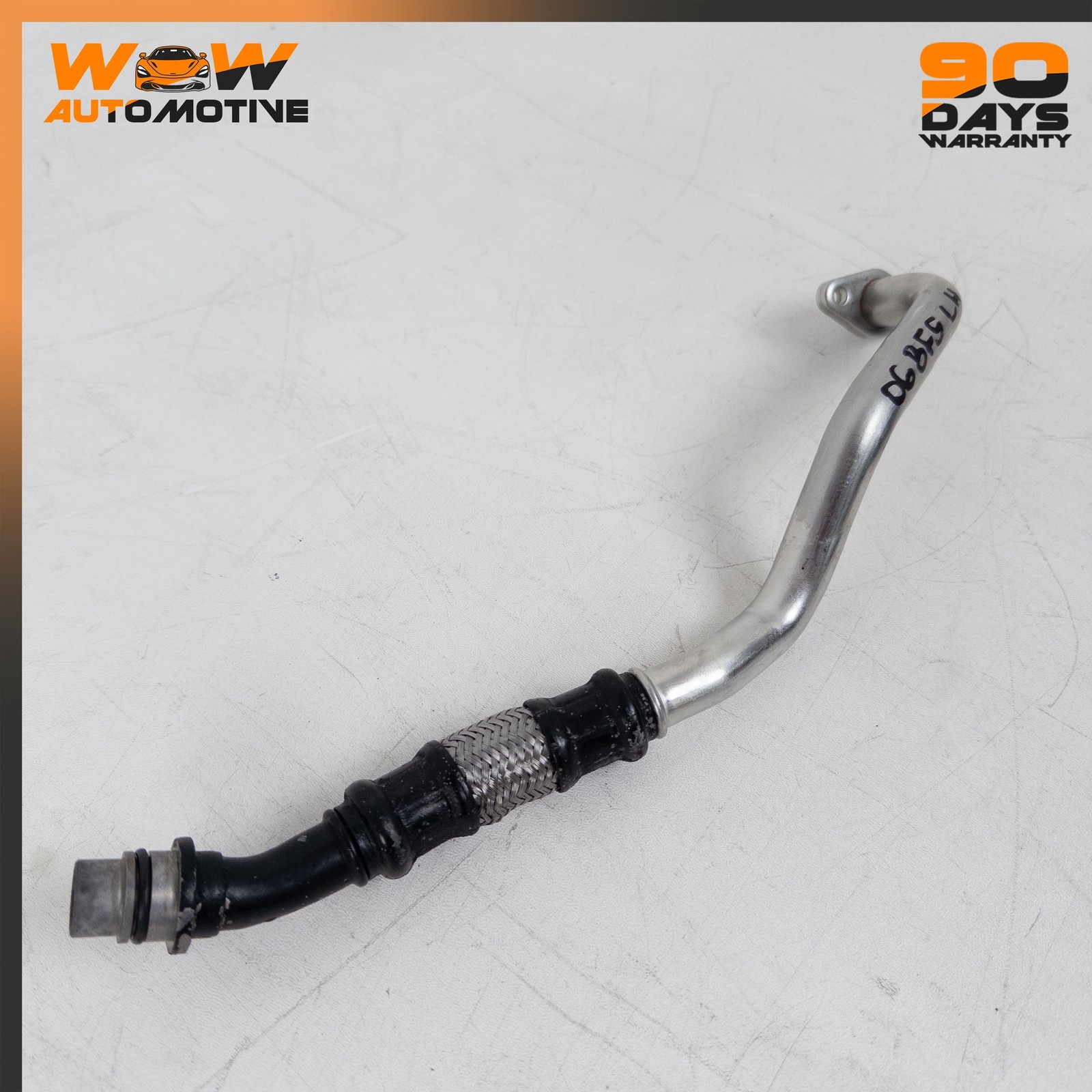 04-19 BENTLEY CONTINENTAL FLYING SPUR GTC LEFT TURBOCHARGER RETURN OIL LINE OEM