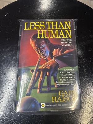 Less Than Human by Gary Raisor (1st Edition, 1st Printing, 1992)