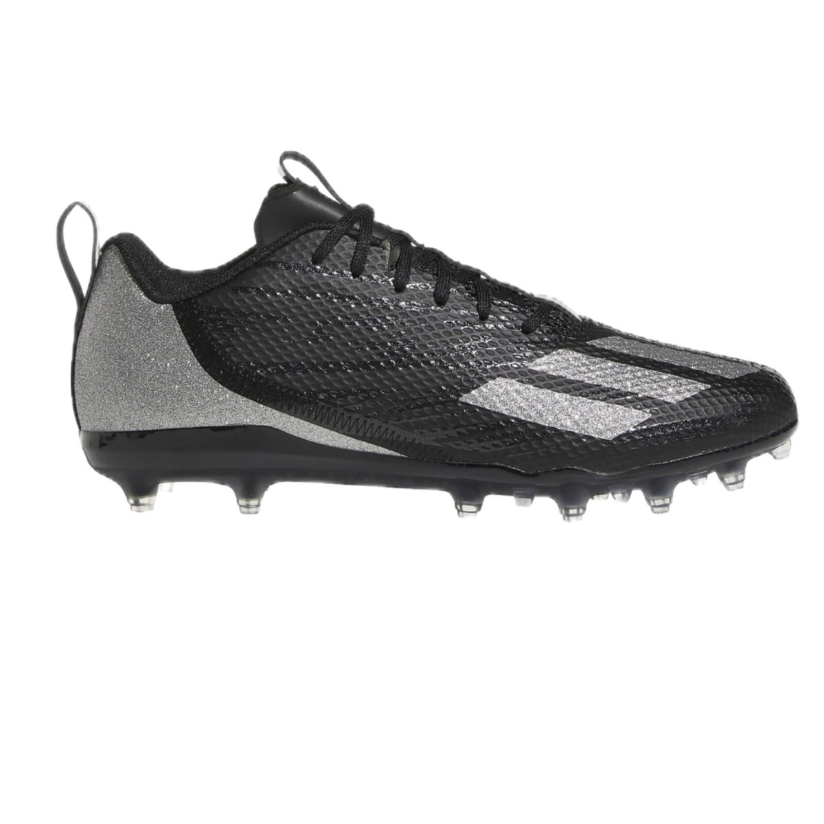 Adidas Men's Adizero Freak 23 GW1739 Black Silver Football Cleats