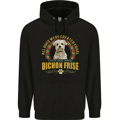 Ein Bichon Frise Hund Kinder Kapuzenpulli