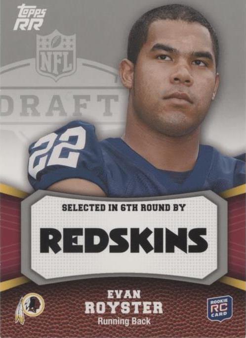 2011 Topps Rising Rookies Evan Royster #191 - 1 of 2