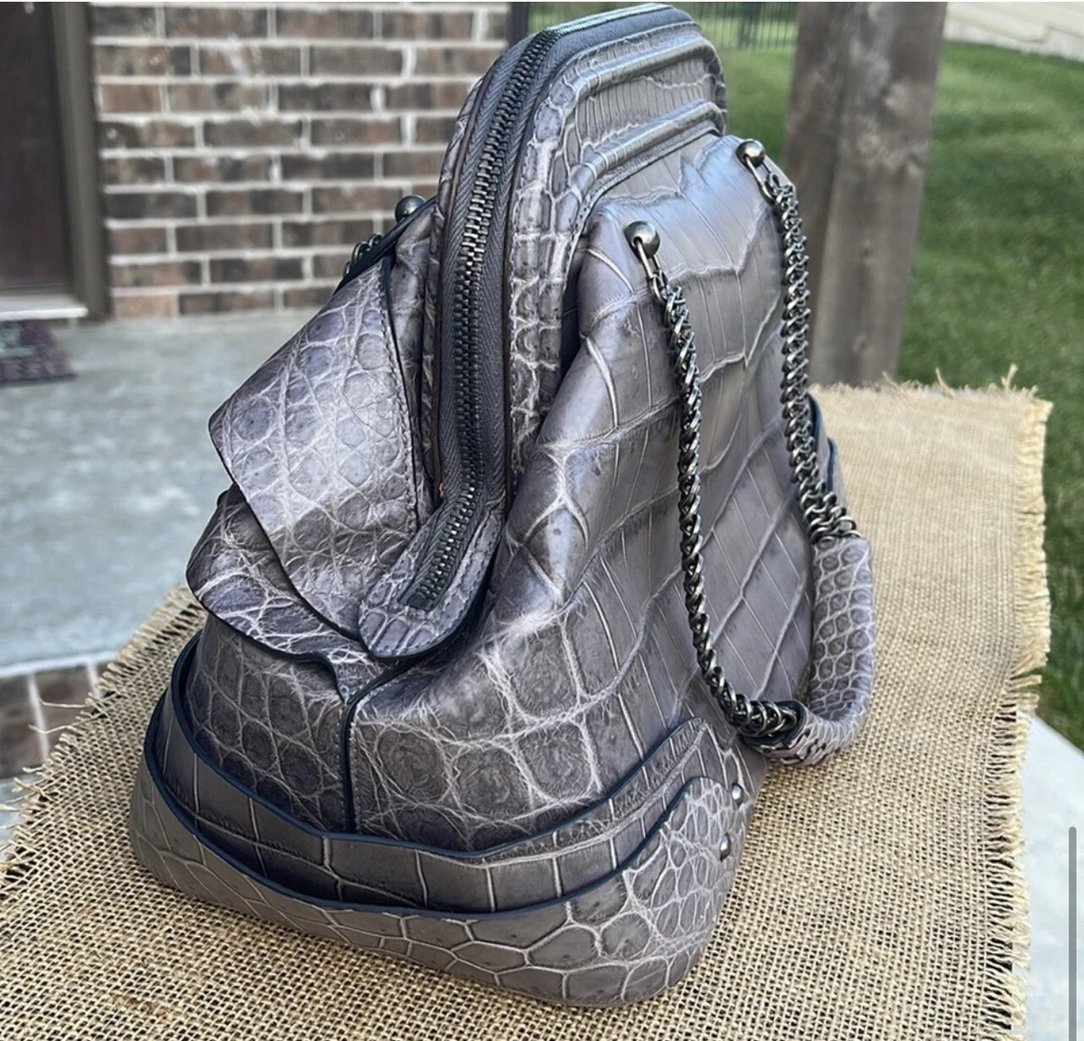 Dior bag shop crocodile