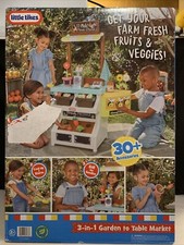 Little Tikes 657788M Kitchen Playset 3in 1 playset garden to table 