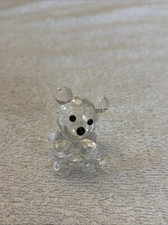 Original Swarovski Figur Bär Teddy Teddybär 4,5 cm Vitrinenmodell