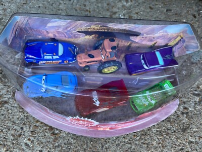 Pixar カーズ　ライトニングマックイーン ドッグハドソン プレイセット Walt Disney Pixar CARS Lightning McQueen Sally Doc Hudson