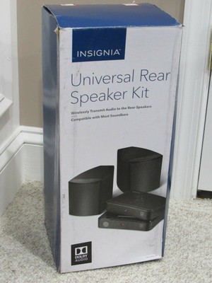 insignia universal rear speakers