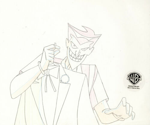 New Batman Adventures- Original Production Cel/Drawing-Joker-Holiday  Knights | eBay