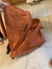 Orbit Baby Stroller Canopy in orange. New in box
