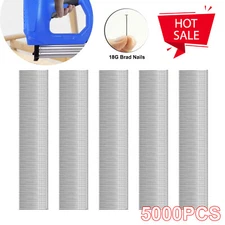 18 Gauge Galvanized Straight Finish Brad Nail 25mm 5,000/box fits most brands