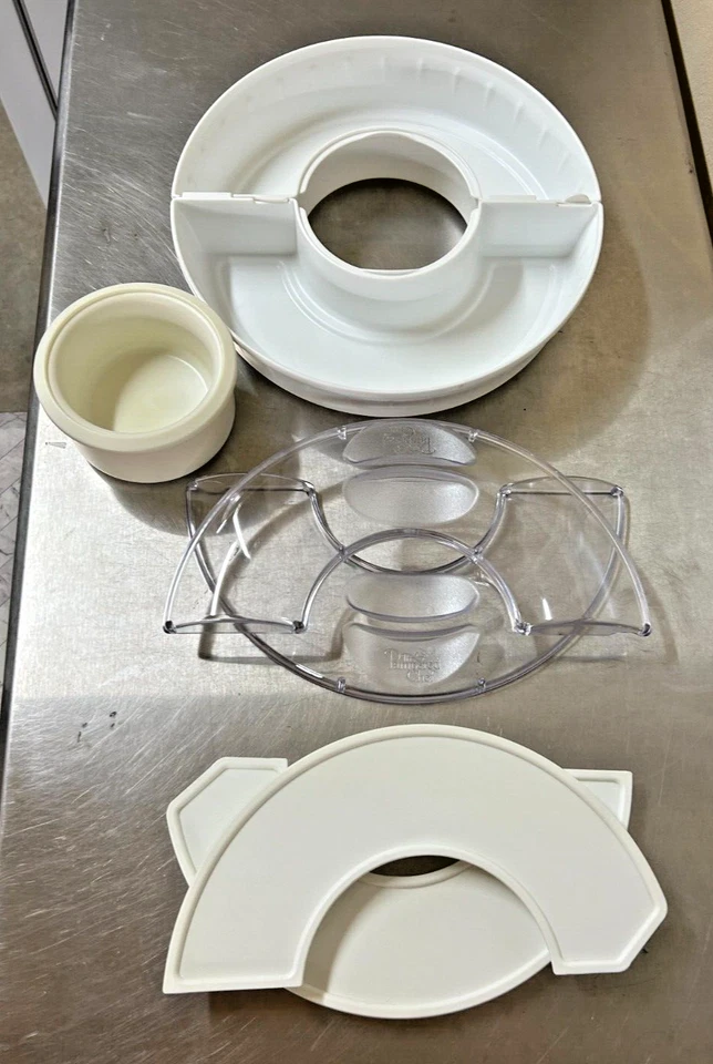 The Pampered Chef CHILLZANNE Sectional Round Server 2791 - Image 4 of 4