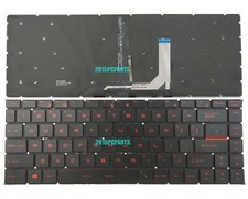 New MSI GF63 8RC GF63 8RD GF63 Thin 9SC MS-16R1 MS-16R4 Keyboard Red Backlit US
