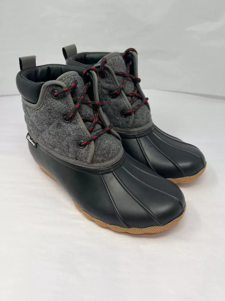 Skechers women's 2025 quilted waterproof boot