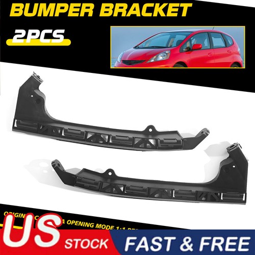 FIT FOR HONDA FIT 2009 - 2014 FRONT BUMPER BRACKET RIGHT & LEFT PAIR SET - 第 1/9 張圖片