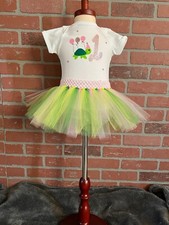 First Birthday Tutu Set Sizes 6/12 months and 12/18 months