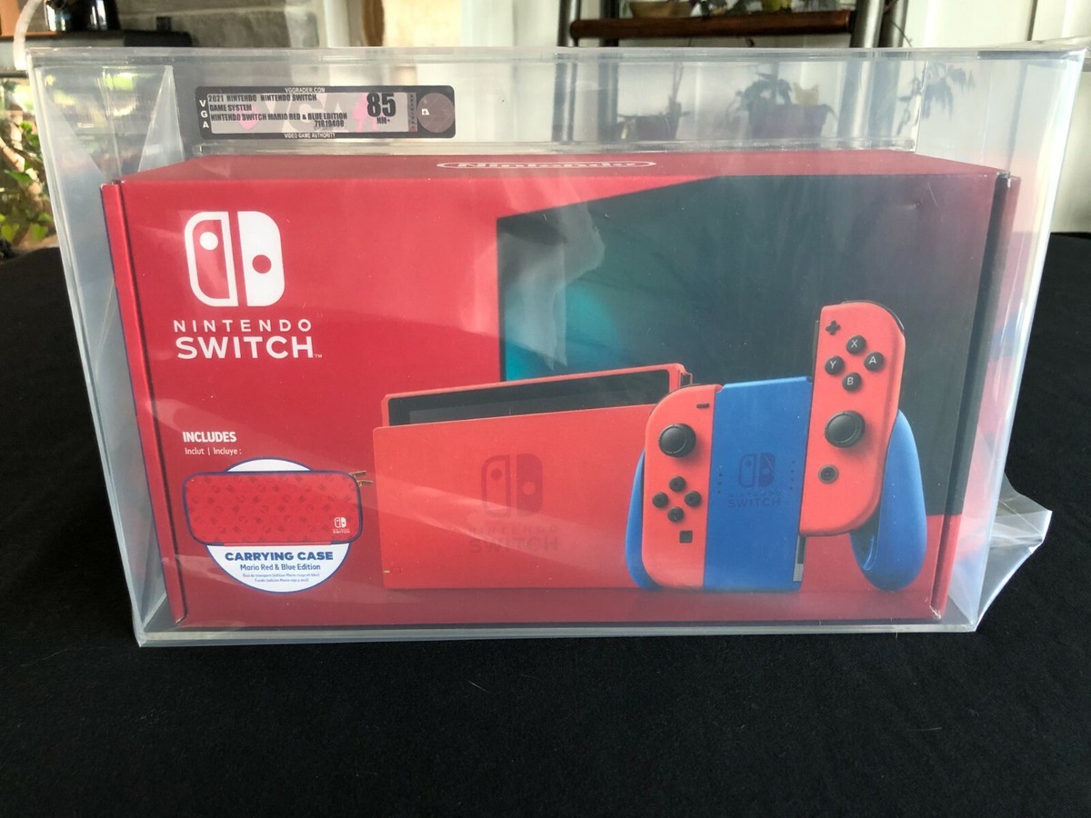 Nintendo Switch Mario Red & Blue Edition Console, New, Graded VGA