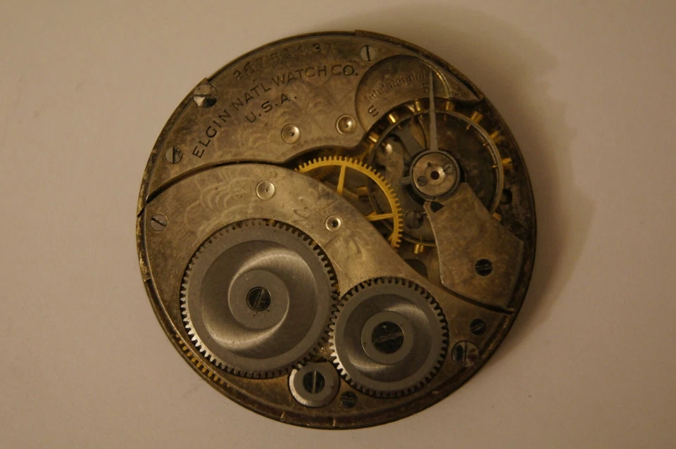 ELGIN POCKET WATCH 1927 *NO CASE*  - Image 3 of 3