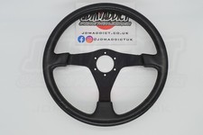 Lederlenkrad der Marke Subaru Nardi Gara 365 mm schwarz JDM GC8 Impreza