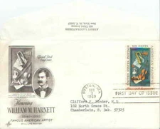 United States Scott 1386 Typewritten Address