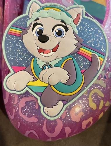Scarpe gelatina rosa Nickelodeon Paw Patrol Skye & Everest taglia 12 NUOVE - Foto 5 di 15