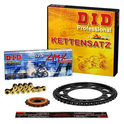 DID SILENT PLUS Kettensatz SUPER verstärkt GOLD Honda CBF 600 /S (PC38) 04-07