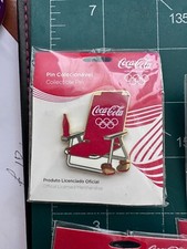 Rio 2016 Olympics Coca Cola pin badge Deckchair
