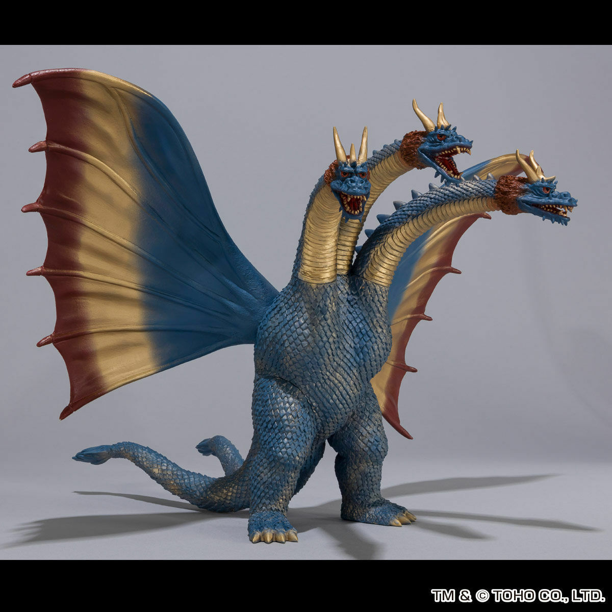 Bandai Kaiju Bangaichi King Ghidorah 1964 Figure 3 neck set