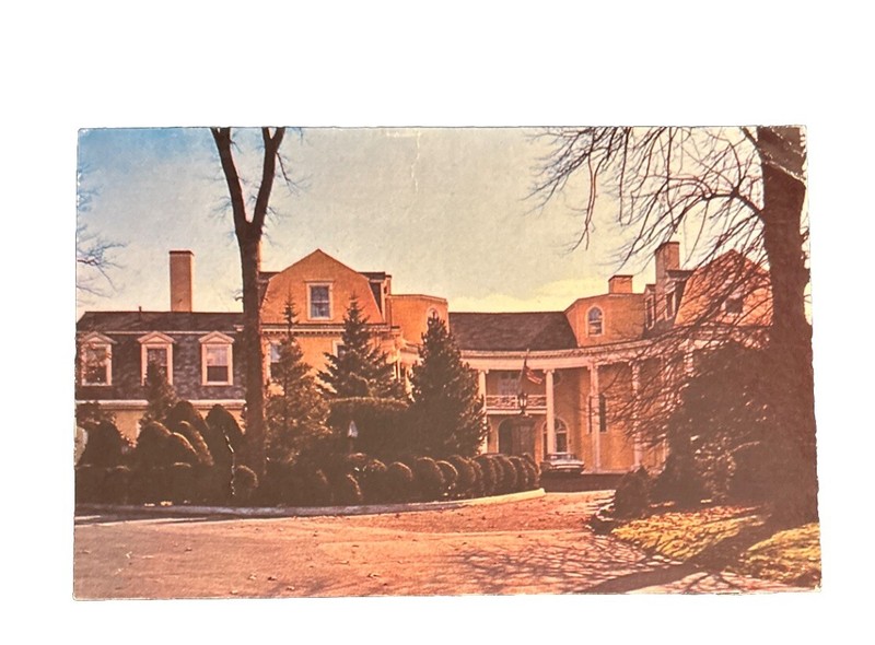 Marian Court College Unposted Postcard located in Swampscott, Ma