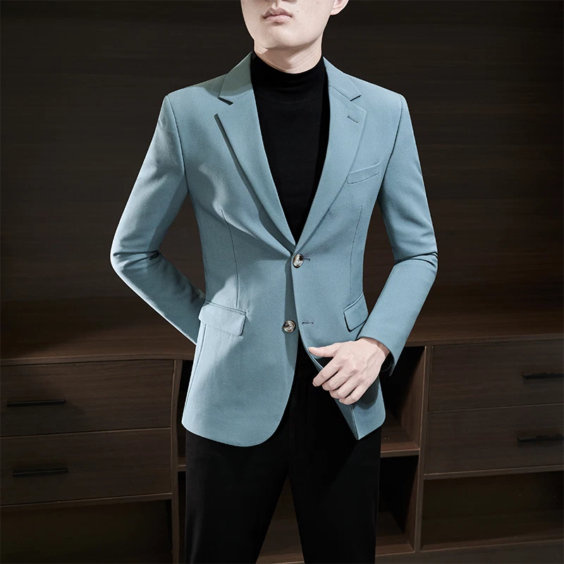 OFF WHITE Giacca tuta uomo casual primavera nuova single west pendolare formale alta gamma business