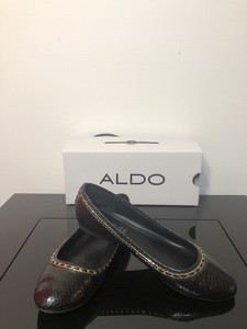 aldo black flats