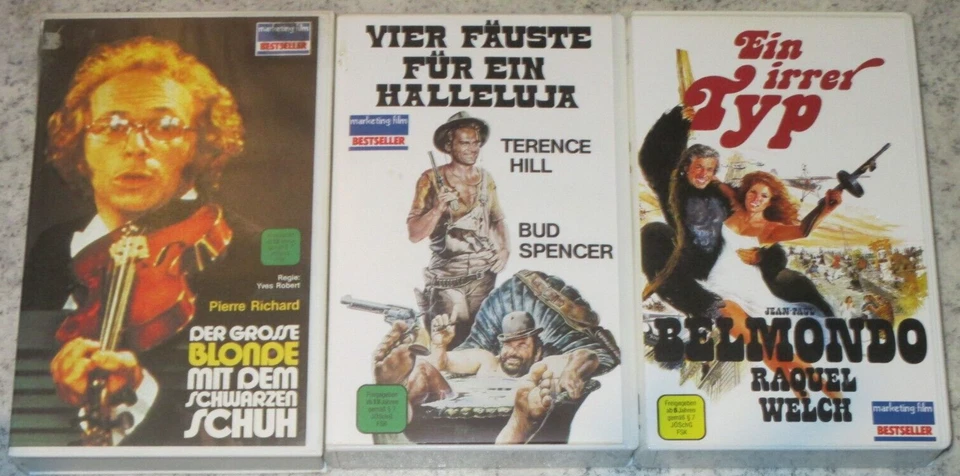 20 x VHS Marketing Film Sammlung - OOP/Action/Komödie/Erotik/Thriller/Western - Bild 3 von 3