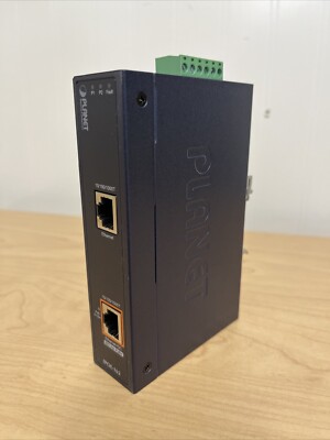 Planet IPOE-162 IEEE 802.3at Gigabit High Power Ethernet Injector - Open Box