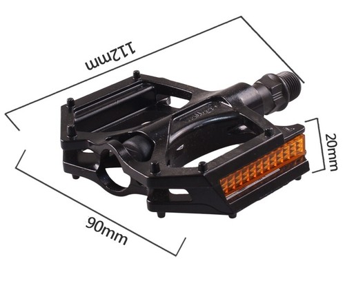 Wellgo M195-DU Aluminum XC AM Mountain Road Bike DU Pedals flat Pedal 10*10cm - Picture 9 of 13