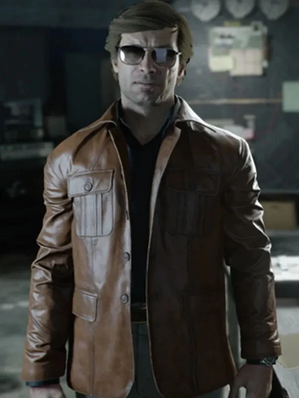 Adler clearance leather coat