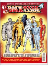 BACK ISSUE (Comic Magazine Twomorrow) #72 Robots Issue | Metal Men