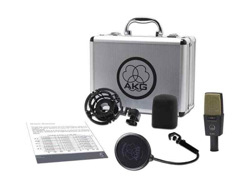 AKG C 414 XL ll Studio Mikrofon, Großmembranmikrofon, 9 wählbare Richtcharakter - Image 2