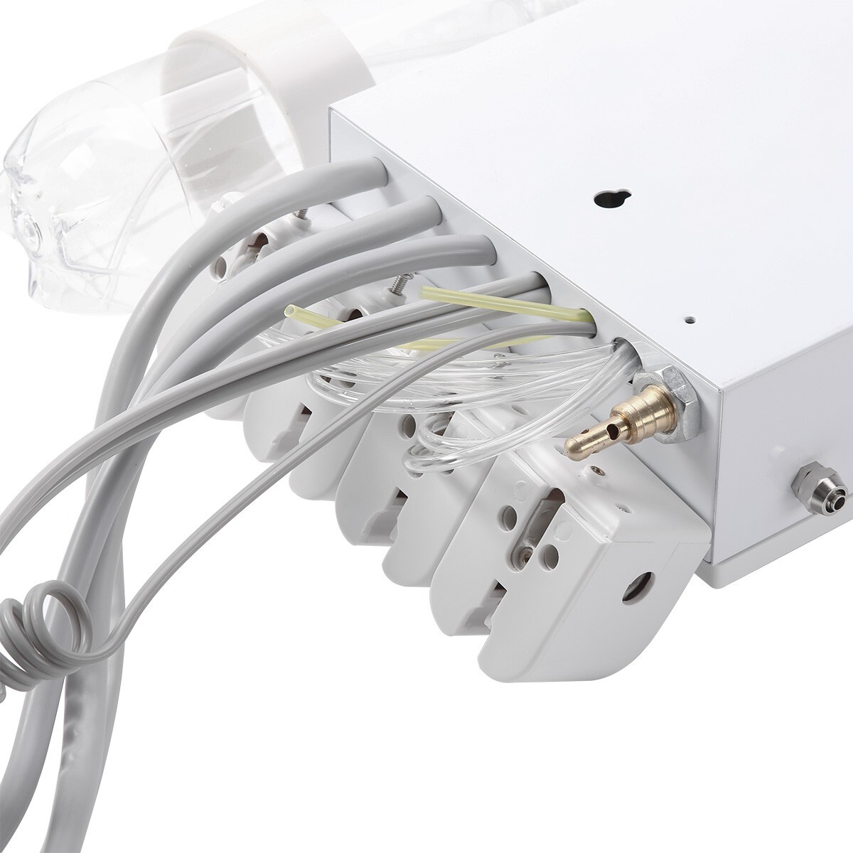 Portable Dental Turbine Unit with Weak Suction Work with Air Compressor 4 Holes