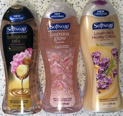 softsoap body wash lustrous glow
